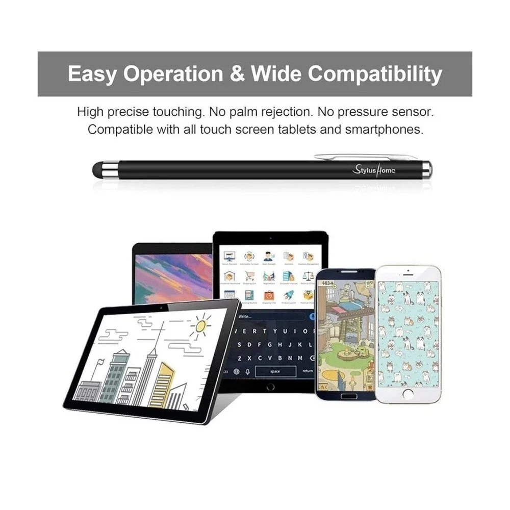 Stylus Pens for Touch Screens 6 Pack High Sensitivity and Precision Capacitive